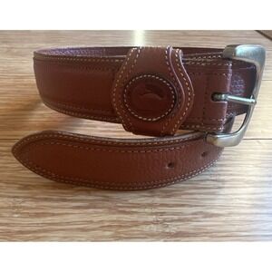 Dooney & Bourke Tan Leather Belt Sz Medium